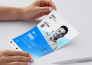 design a modern business flyer for marketing and promotion